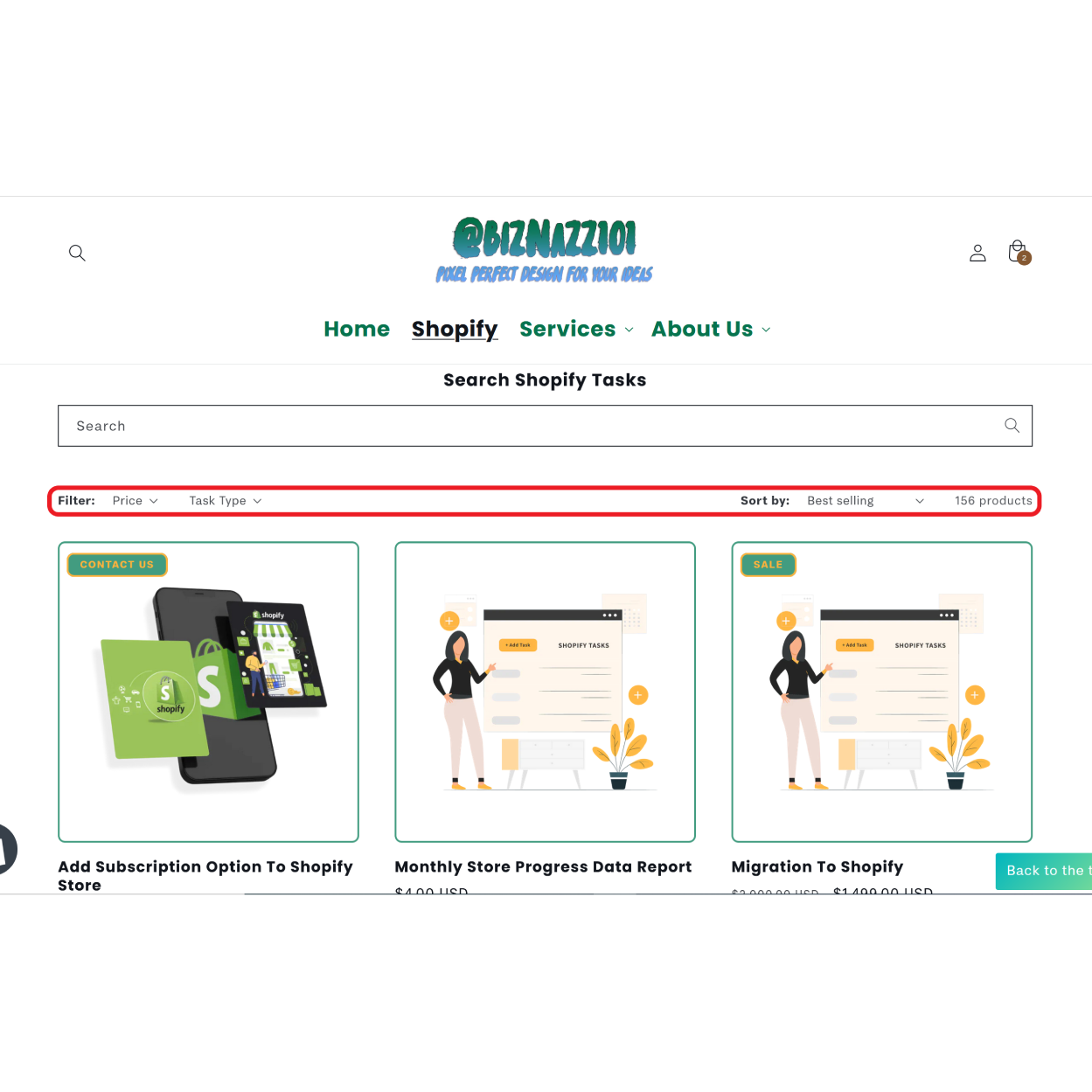 Filter Shopify Product Size And Color