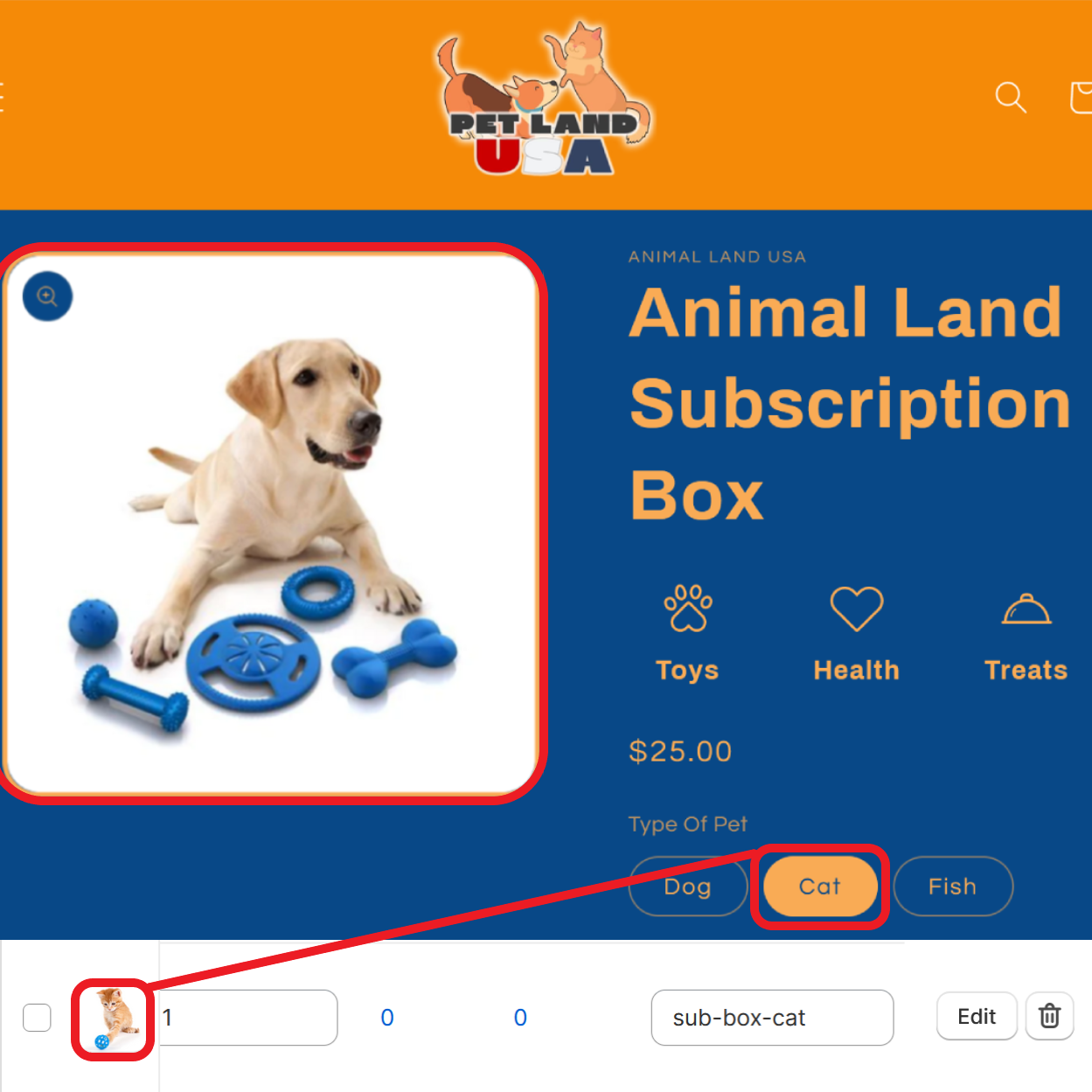 Fix Wrong Variant Image