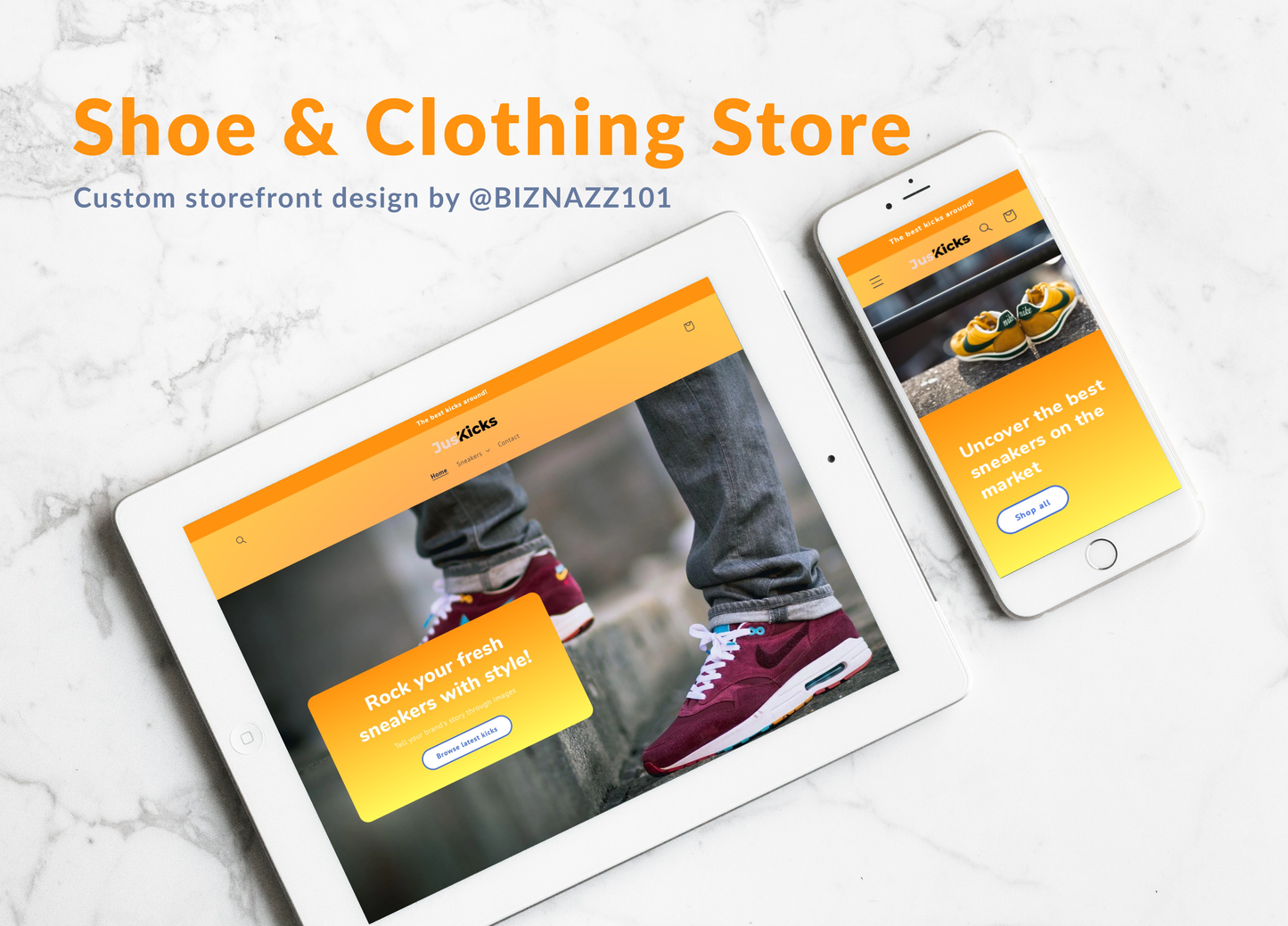 Jus Kicks - Shoe & Clothing Store