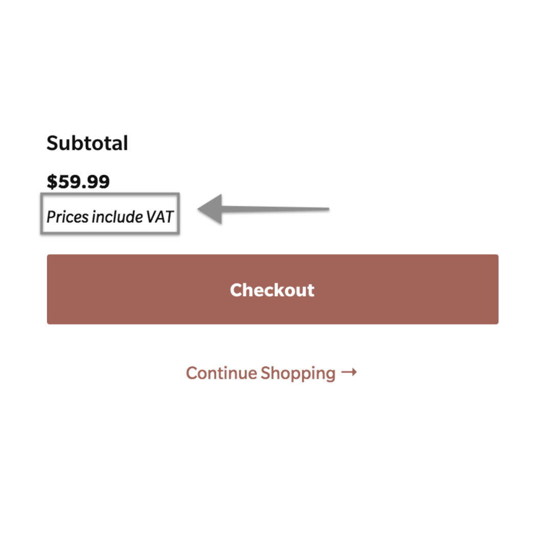 Show Vat / Tax Price On Your Product Page