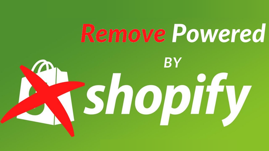 How To Remove "Powered By Shopify" Link From Your Store Footer