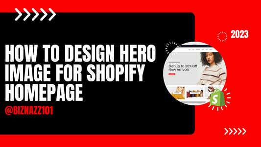 How To Add A Hero Image In Shopify
