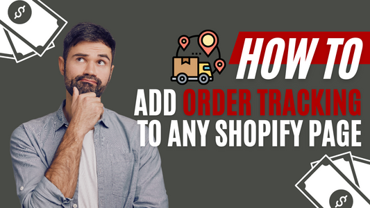 How To Add Order Tracking Page On Shopify