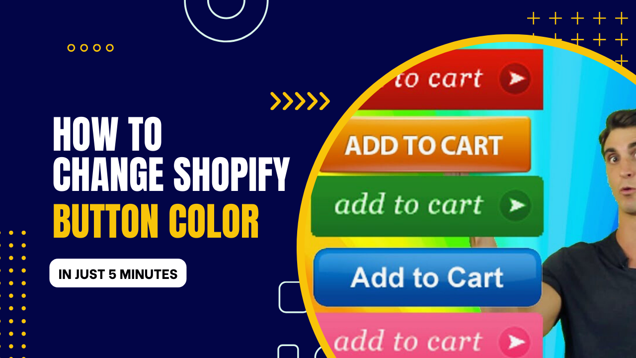 How To Change Shopify Button Color biznazz101