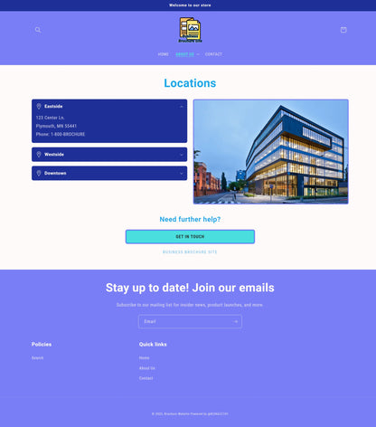 Corporate - Brochure Website